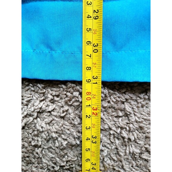 Japanese Anime Shirt Mens Large Button Blue Short Sleeve - Picture 11 of 11